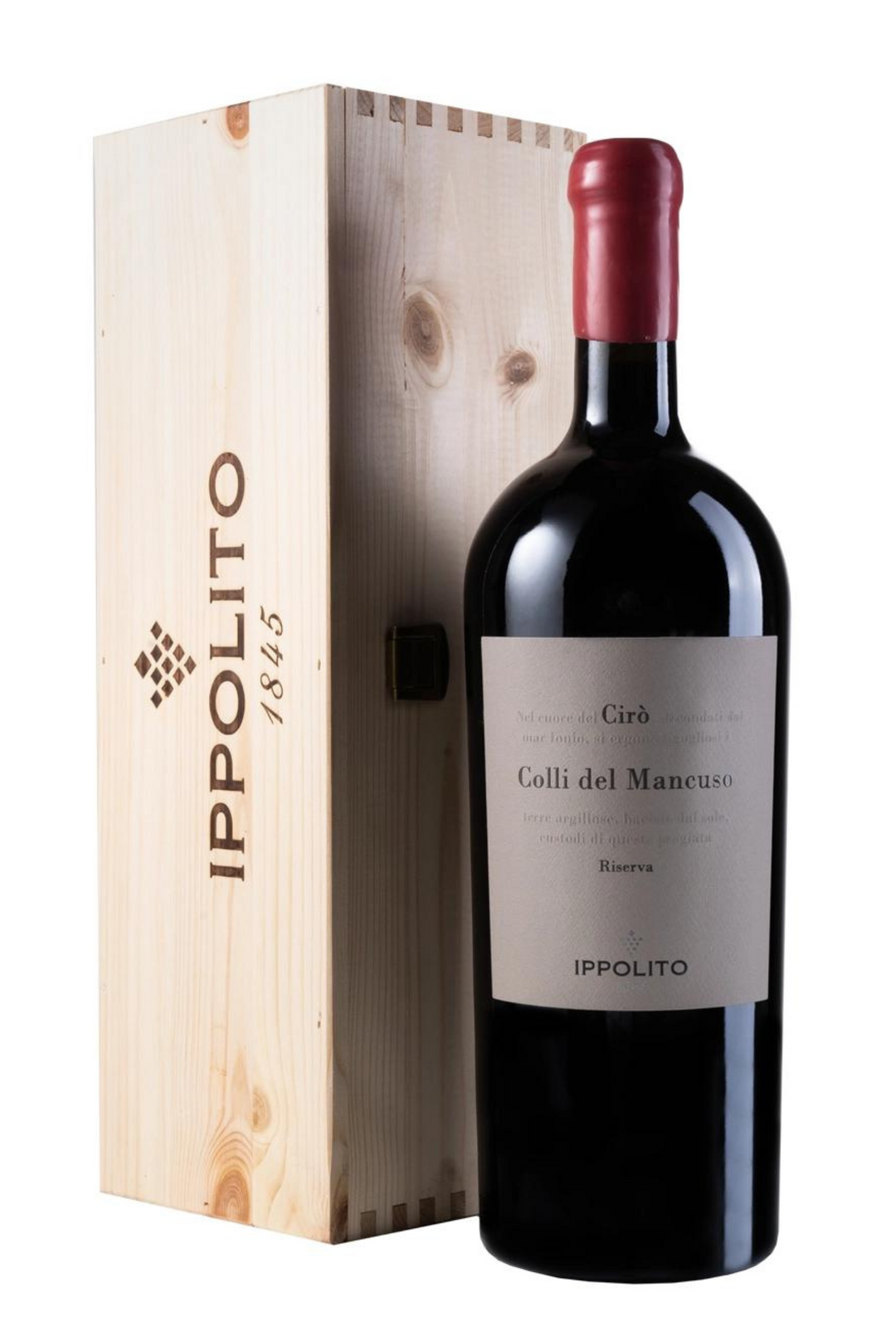 "Colli del Mancuso" Cirò DOC Riserva 2020 Cassa Legno Magnum 1,5lt