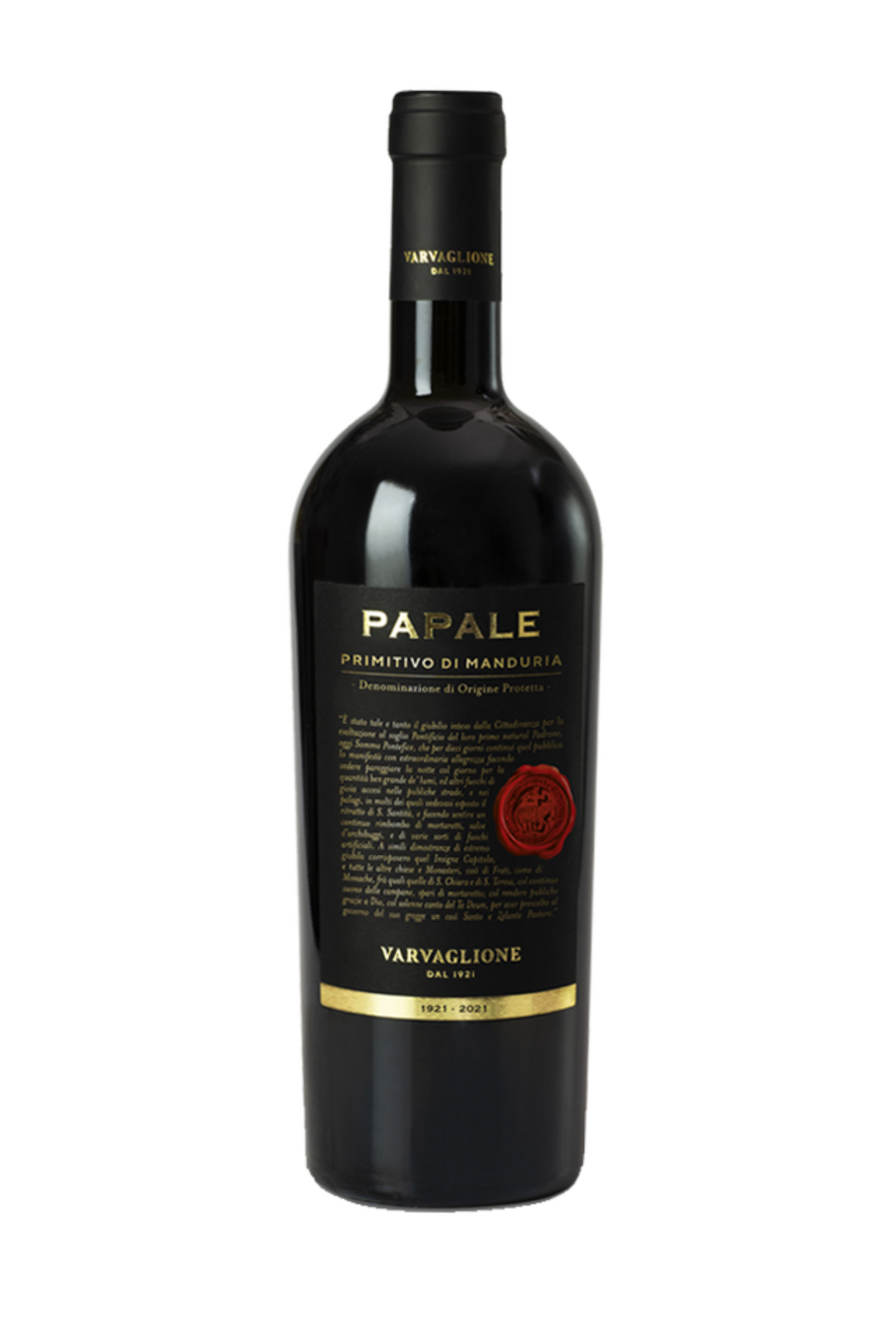 Primitivo Di Manduria Papale 2019