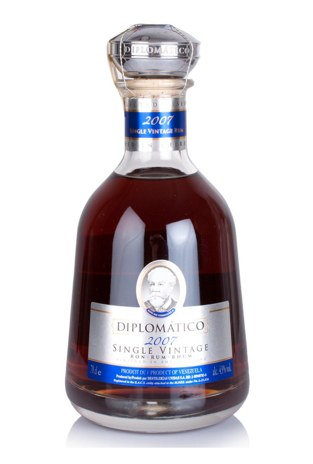 Rum Diplomático Single Vintage 2007 70cl - Astucciato – Storace Wine